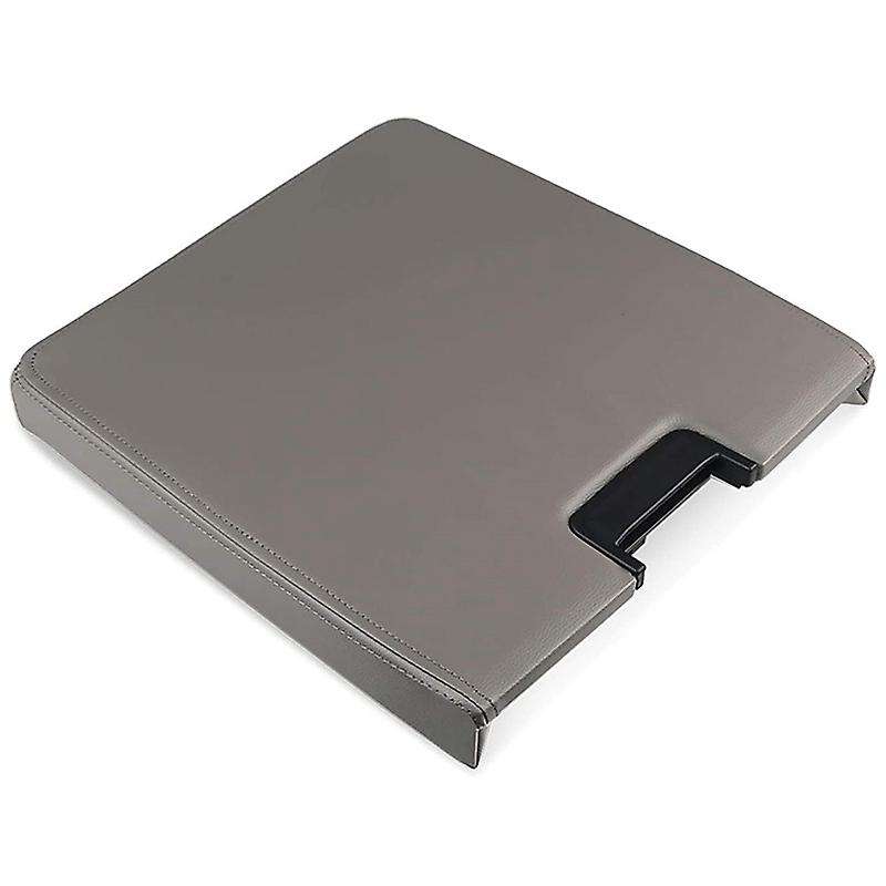 Center Console Lid Armrest Kit Cover with Latch for Pickup 20864154, Gray