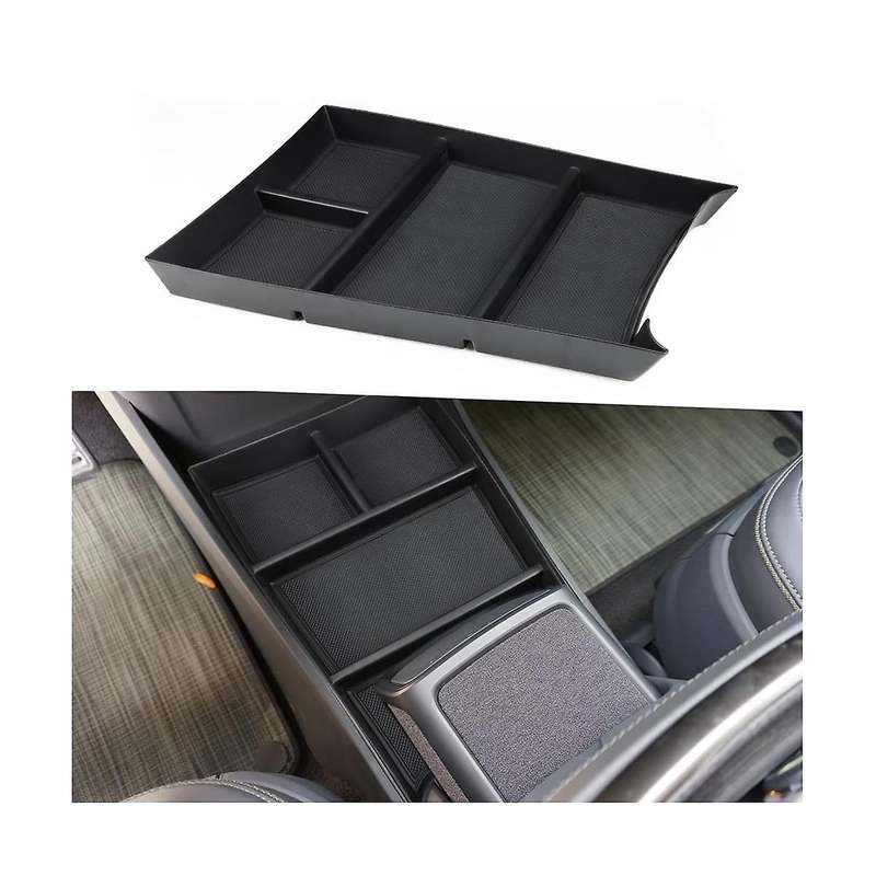 Center Console Lower Organizer Tray for R1t R1s 2022 2023 Accessories Armrest Organizer Insert Stora