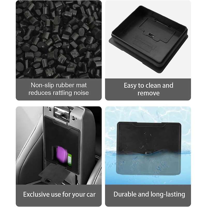 Center Console Organizer Armrest Hidden Storage Box for 2024 Accessories