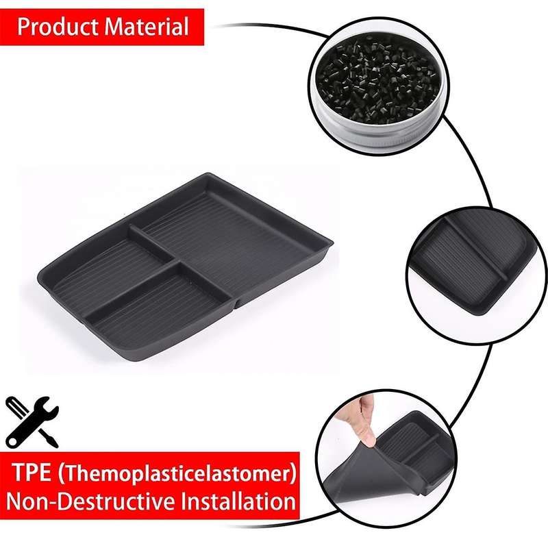 Center Console Organizer Box for X1 U11 2023 2024 , Center Armrest Phone Insert Storage Box Tray Ac
