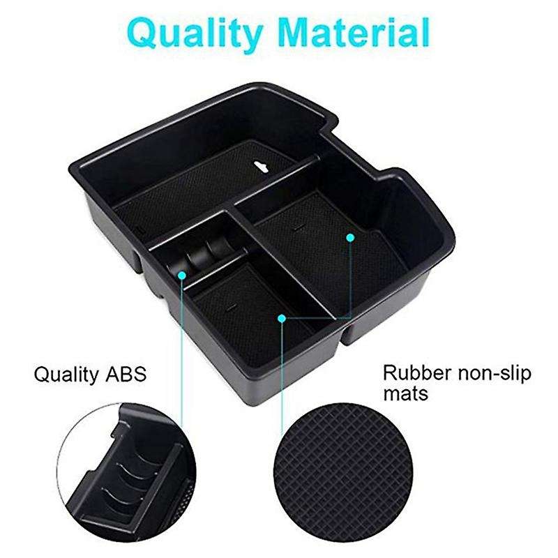 Center Console Organizer Armrest Storage Tray for 2007-2014