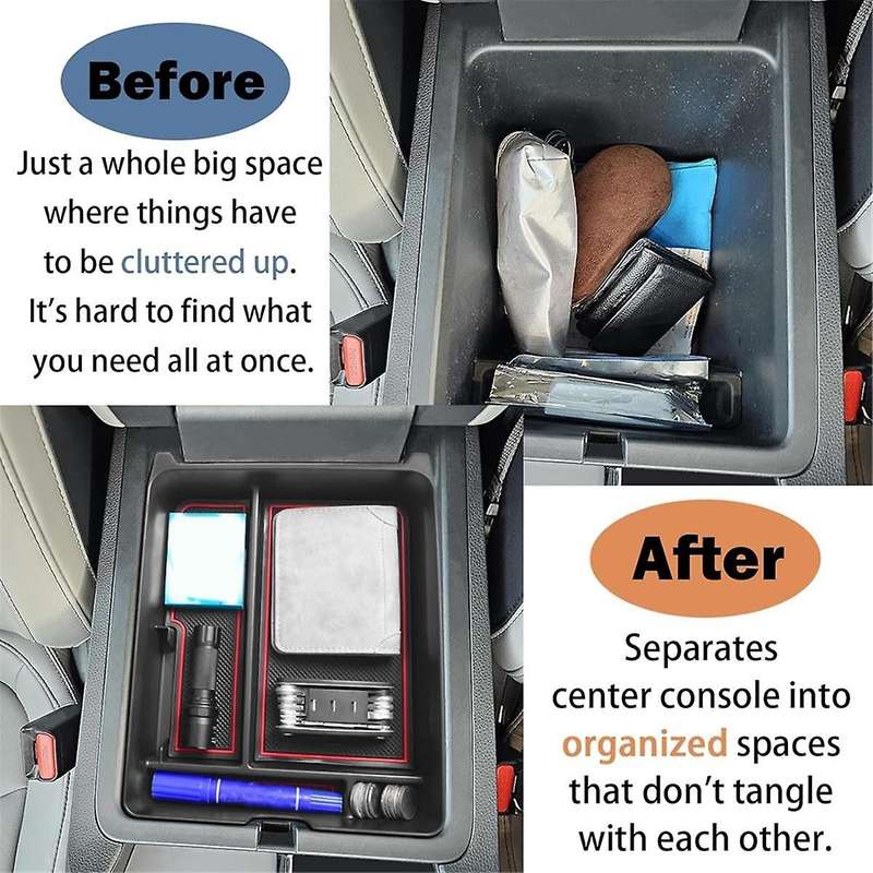Center Console Organizer for Pilot 2023 2024 Accessories, Console Tray Armrest Container Storage Box