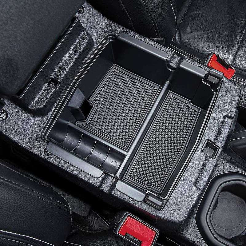 Center Console Organizer for Wrangler JL JLU & Gladiator JT 2018-2021 Armrest Storage Interior Box