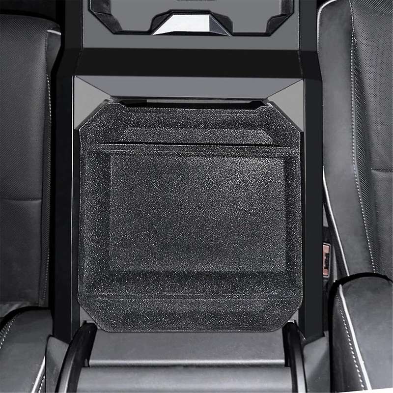 Center Console Organizer for Cybertruck 2024, Upgraded Flocked ABS Storage Tray Box for Cybertruck