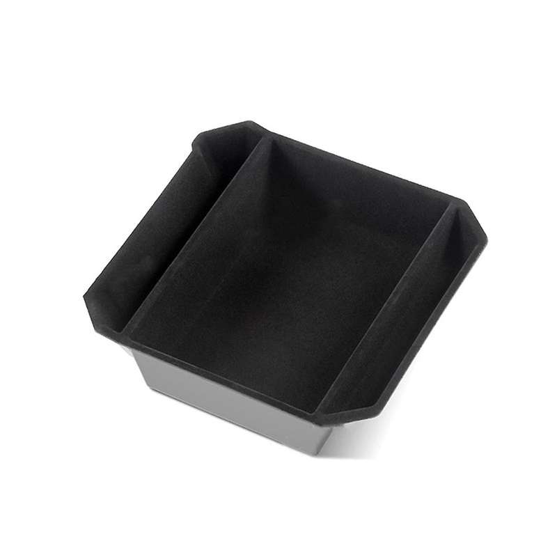 Center Console Organizer for Cybertruck 2024, Upgraded Flocked ABS Storage Tray Box for Cybertruck