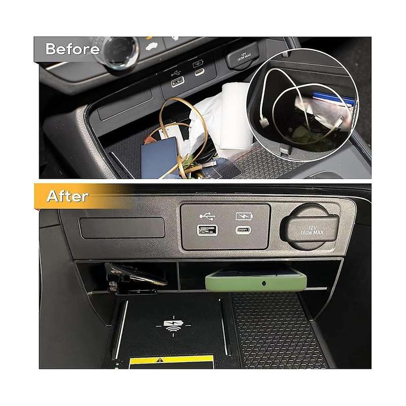 Center Console Organizer for -v 2023 Middle Console Organizer Storage Insert Tray Accessories