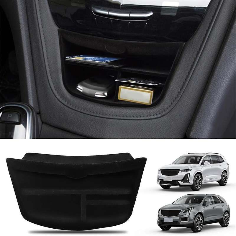 Center Console Organizer for XT5 2016-2023 XT6 2020-2023 Flocked Storage Organizer Console Tray Stor