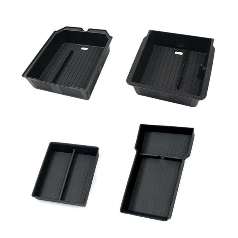 Center Console Organizer Lower Bottom Storage Tray Armrest Storage Box for 2024 Accessories
