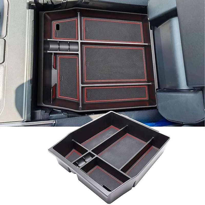 Center Console Organizer Tray for 2021 2022 Accessories Secondary Storage Armrest Box Insert Drawer,