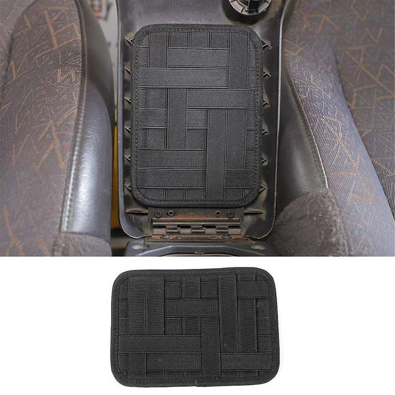 Center Console Organizer Storage for Wrangler Tj 1997-2006 Accessories Armrest Webbing Molle Panel