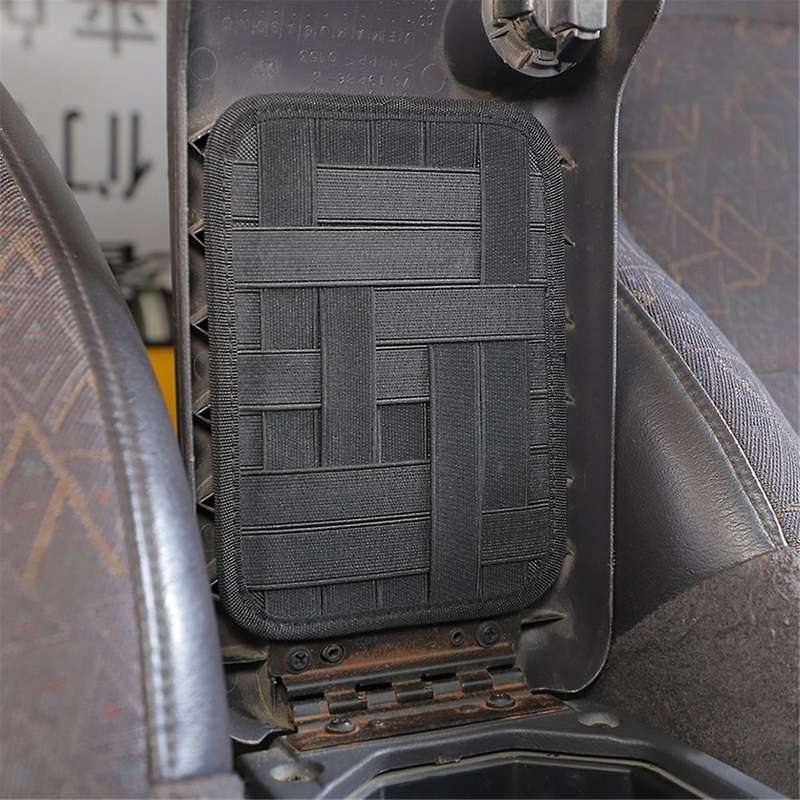 Center Console Organizer Storage for Wrangler Tj 1997-2006 Accessories Armrest Webbing Molle Panel