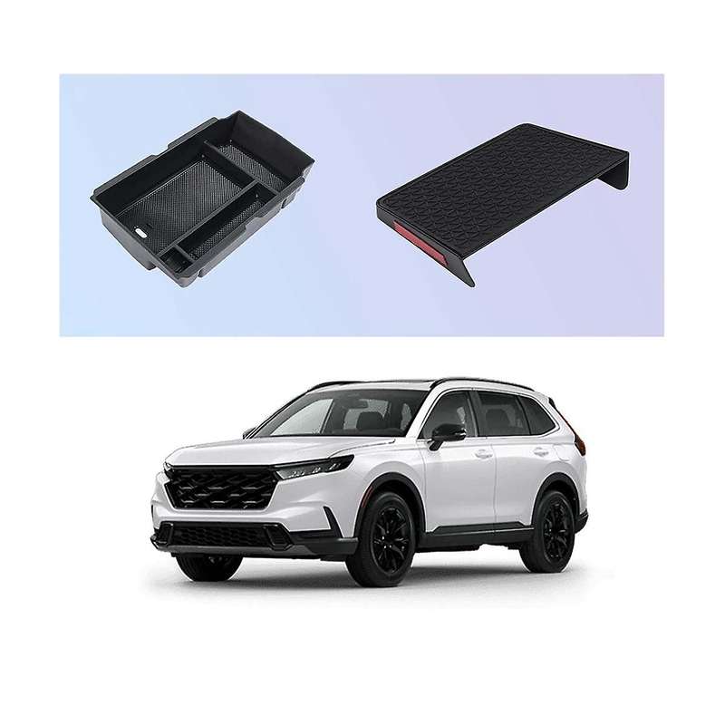 Center Console Organizer Tray and Armrest Storage Box for 2023 -v Accessories Insert Secondary
