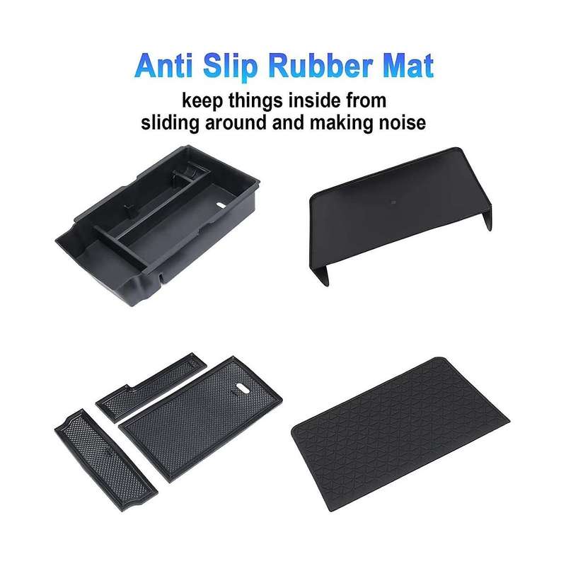 Center Console Organizer Tray and Armrest Storage Box for 2023 -v Accessories Insert Secondary