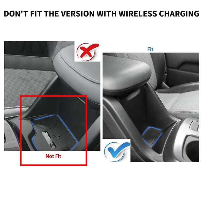 Center Console Organizer Tray Armrest Storage Box for 2014-2022 Interior Accessories