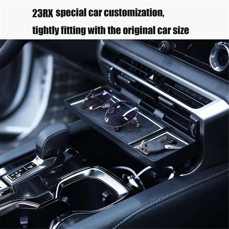 Center Console Organizer Tray Storage Box for RX RX350 RX350h RX450h RX500h 2023 2024 Interior Acce