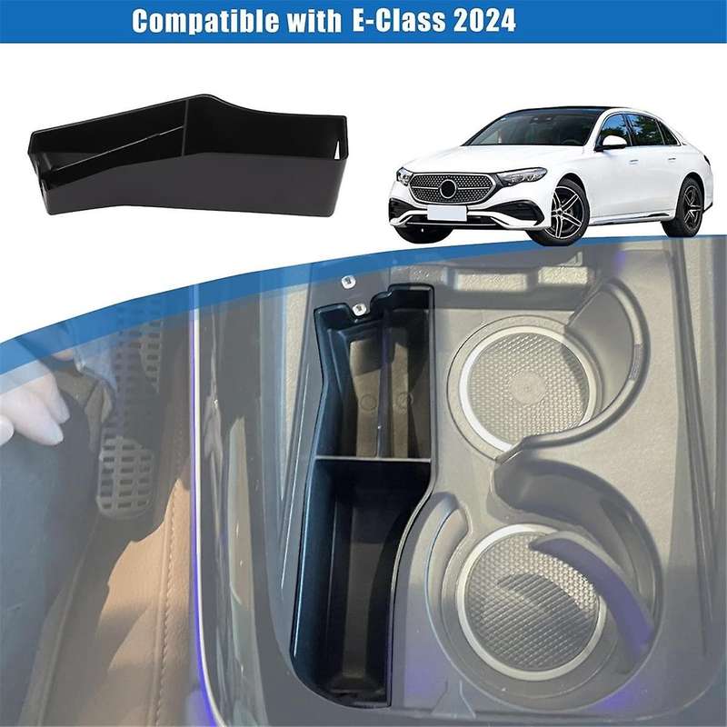 Center Console Organizer Tray for E Class W214 2024 Water Cup Holder Storage Box Accessories