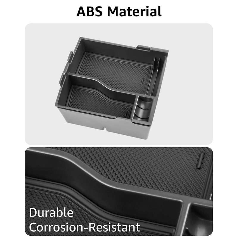 Center Console Organizer Tray for 2022 2023 2024 Accessories Armrest Storage Box Coin Container 2PC