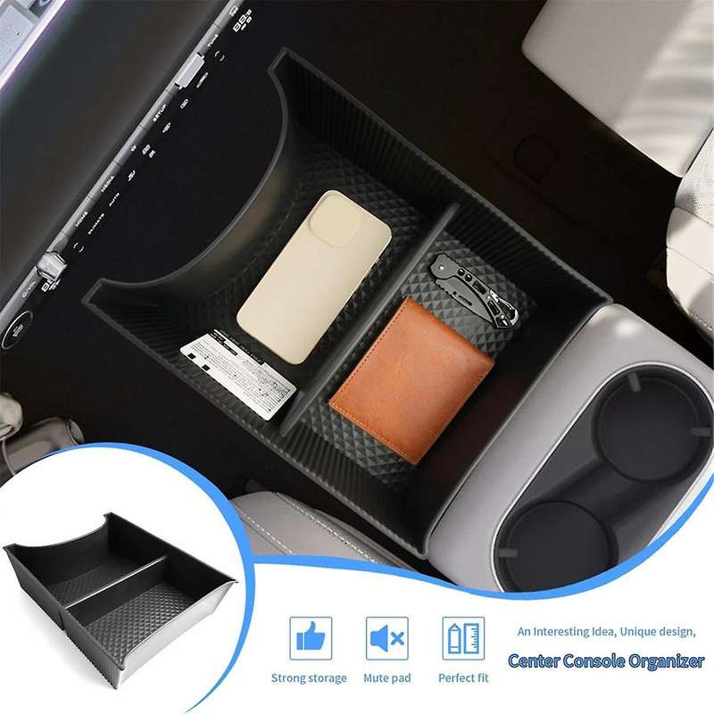 Center Console Organizer Tray for Ioniq 5 2022-2024 Lower Center Console Storage Box Accessories