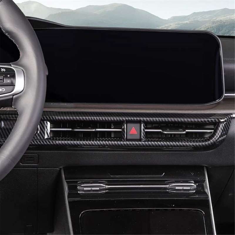Center Console Outlet Cover Trim Panel for K5 2020 2021 2022 Air Conditioning Vent Cover Accessories