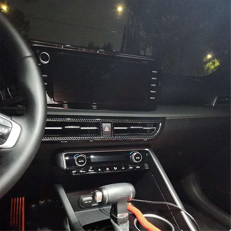Center Console Outlet Cover Trim Panel for K5 2020 2021 2022 Air Conditioning Vent Cover Accessorie