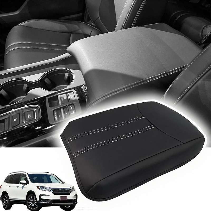 Center Console Pad Armrest Box Cover for Pilot 2023 2024, Center Console Cushion Protector Accessori