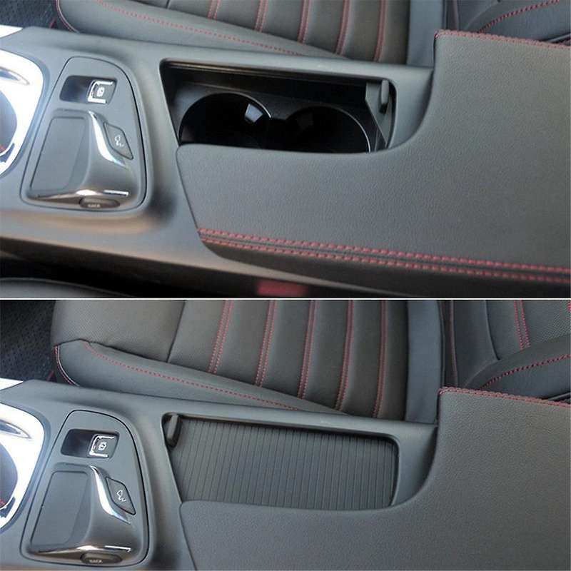 Center Console Slide Roller Blind Cover for Regal 2009-2015 Water Cup Holder Curtain Accessories, 22