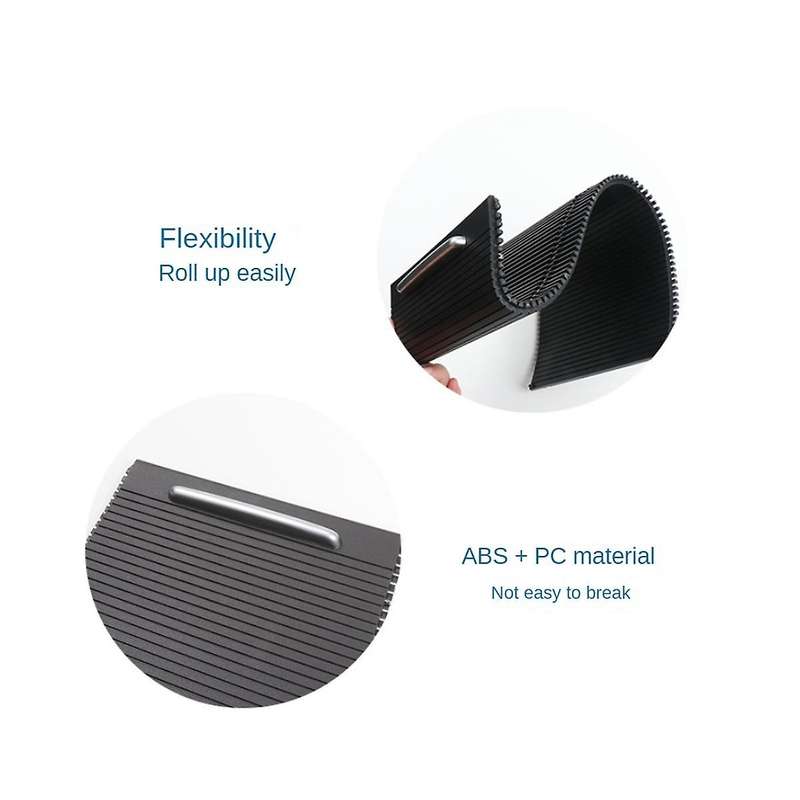 Center Console Sliding Shutters Cup Holder Roller Blind Cover for Magotan B6 B7 12-16 CC 10-18(Light
