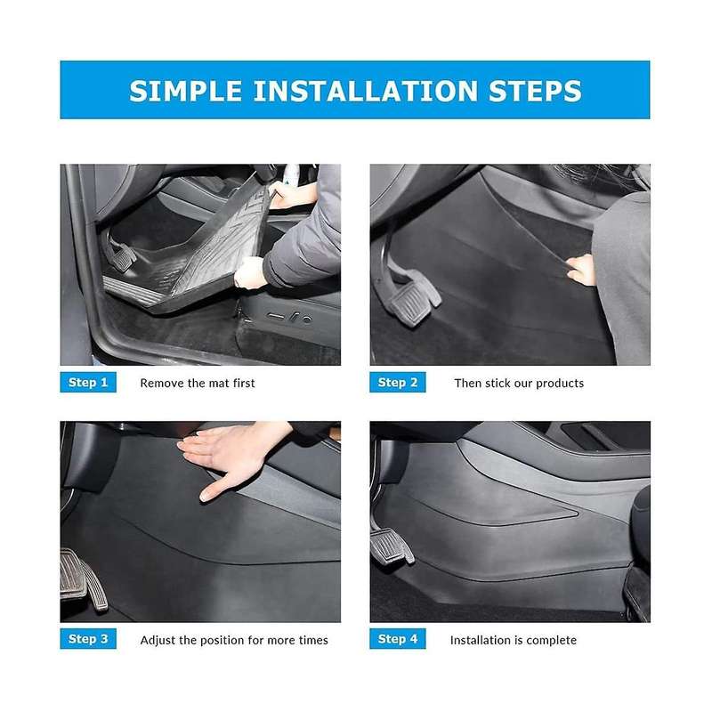 Center Console Side Anti Pad Cover for Model Y 2020-2023 Accessories Console Side Scratch Protector