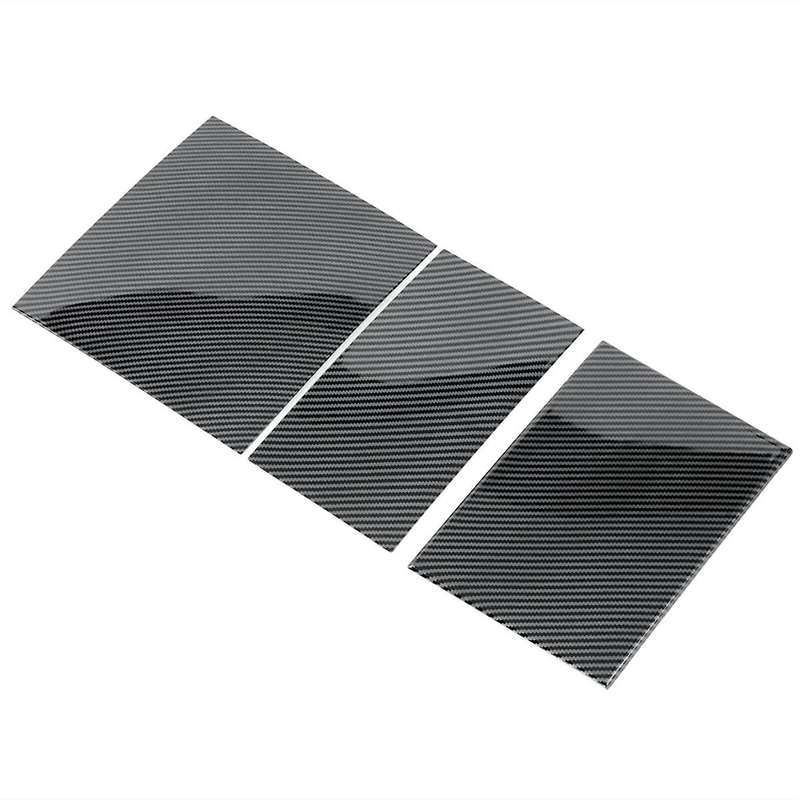 Center Console Wrap Cover Kit for Model 3 2024 ABS Carbon Fiber Center Console Protector Accessories