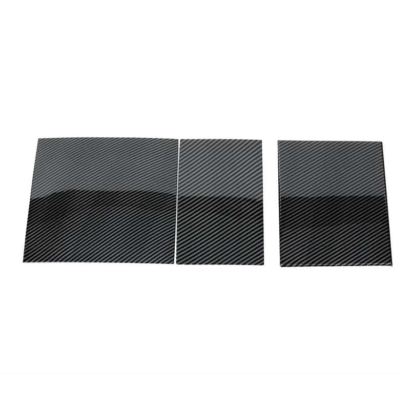 Center Console Wrap Cover Kit for Model 3 2024 ABS Carbon Fiber Center Console Protector Accessories