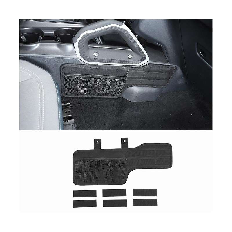 Center Console Storage Bag for 2021 2022 2023 Accessories Console Gear Shifter Pocket ,black