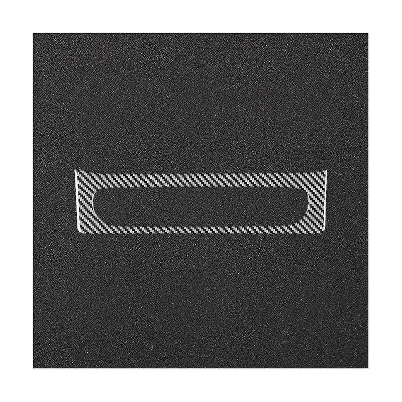 Center Console Switch Panel Trim Frame Sticker Decoration Carbon Fiber for Q5 2018-2023 Interior Ac