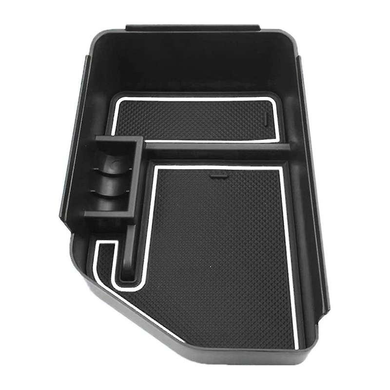 Center Console Tray Compatible 2022+ Kia EV6 Armrest Storage Box, White