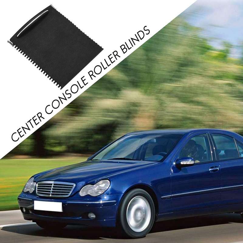 Center Console Sliding Shutters Cup Holder Roller Shutter Cover for - C-Class W203 2000-2007 2036800