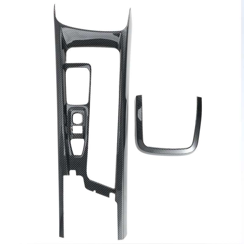 Center Control Gearshift Armrest Box Frame Cover Trim Accessories for XC60 2018 2019 Carbon Fiber