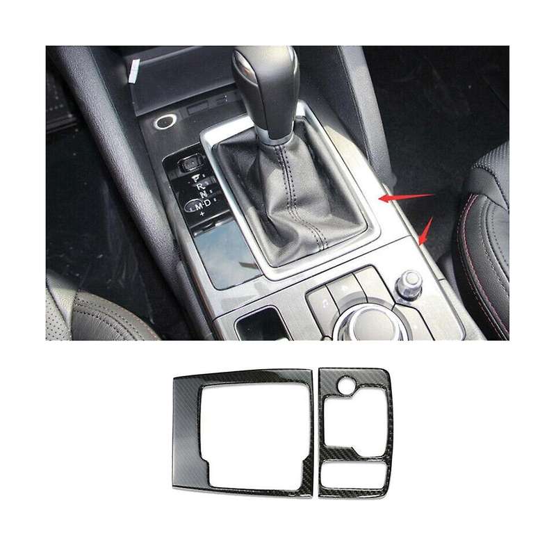 Center Control Rising Window Gear Panel Gear Panel Decorative Sticker Interior Decoration for -5 17