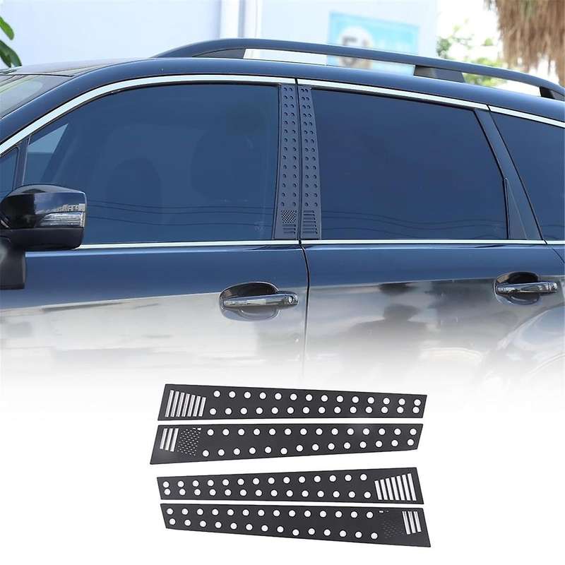 Center Door Pillar Post Trim for 2013-2018 B Pillar Post Cover Trim Accessories