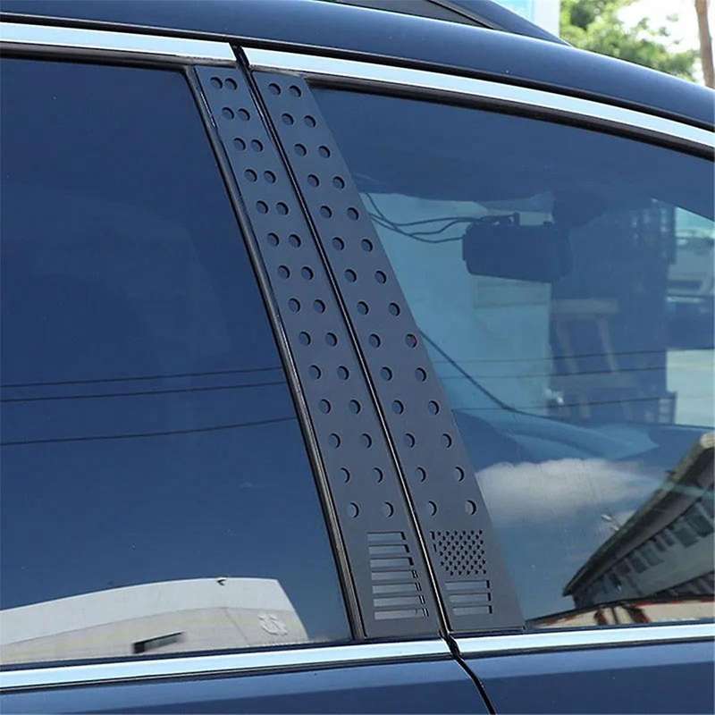 Center Door Pillar Post Trim for 2013-2018 B Pillar Post Cover Trim Accessories