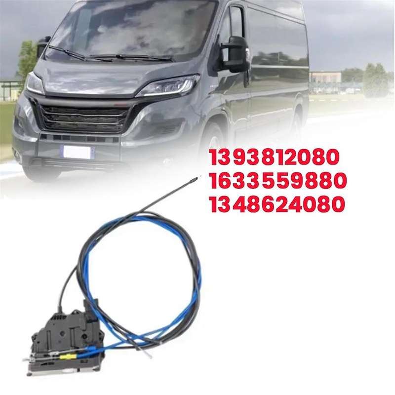 Center Sliding Door Catch 1393812080 for Ducato Boxer Relay 2006-2024 Car Door Lock Actuator