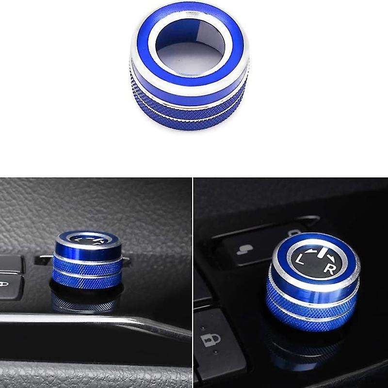 Center Knobs Air Conditioning AC Rings Button+Audio+Function+Rear Mirror Knob Switch Trim for 2018-2