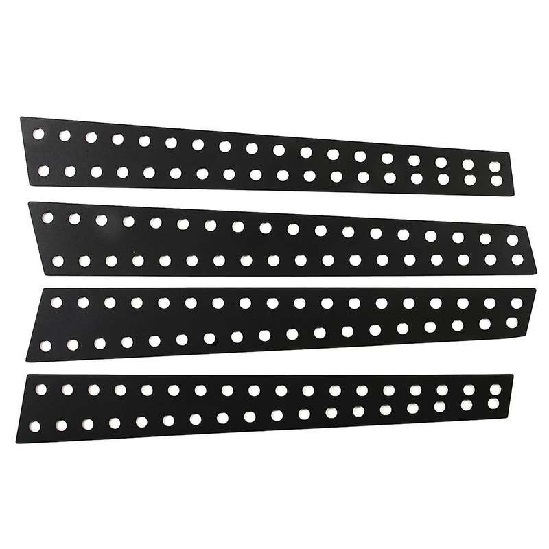 Center Door Pillar Post Trim Aluminum for 2013-2018 Car B Pillar Door Window Trim Cover Accessories