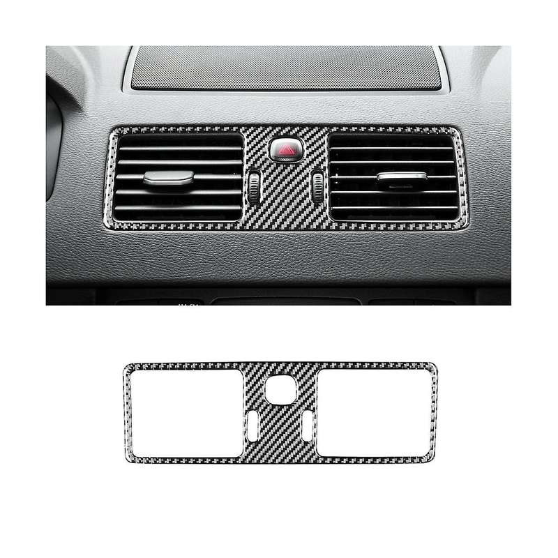 Central Air Conditioning Outlet Vent Cover Trim Decorative Carbon Fiber for Xc90 2003-2014 Accessor