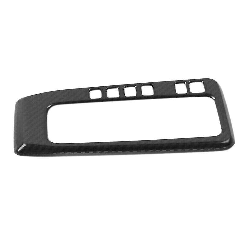 Central Console Gear Shift Box Panel Cover Trim for Altima 2019 2020(Carbon Fiber Color)