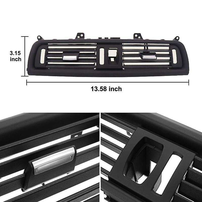 Central Console Conditioning Vent Grill Outlet Panel Cover for  5 Series F10 F11 F18 64229209136 LHD