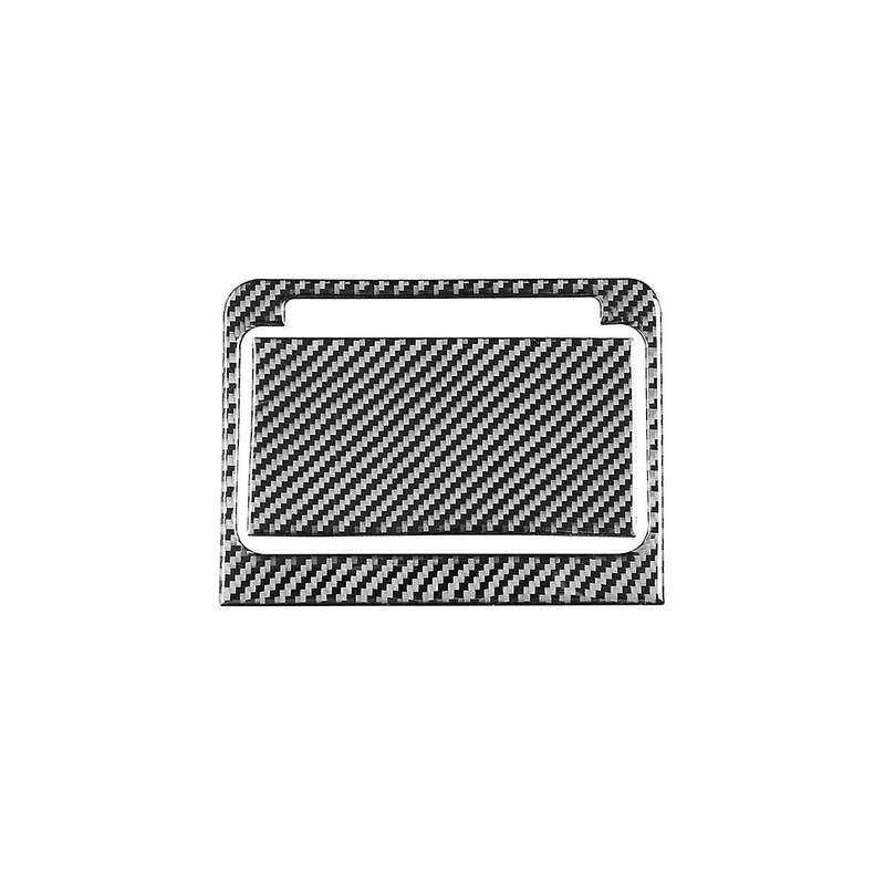 Central Console Storage Box Panel Cover Trim Sticker Decoration Carbon Fiber for Q5 2018-2023 Inter