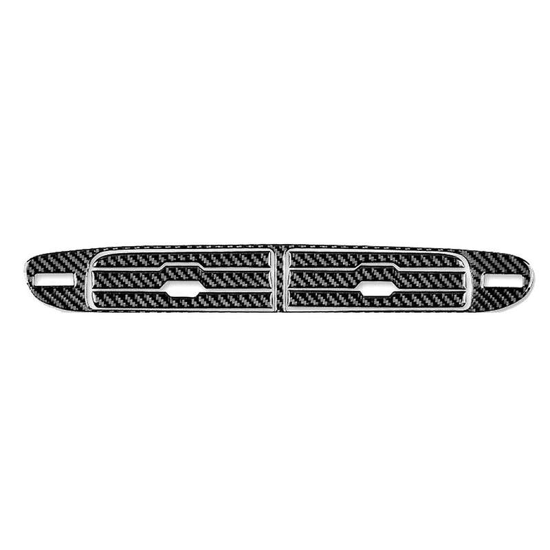 Central Console Panel Air Conditioner Outlet Trim Cover Carbon Fiber for 2010-2015 Accessories