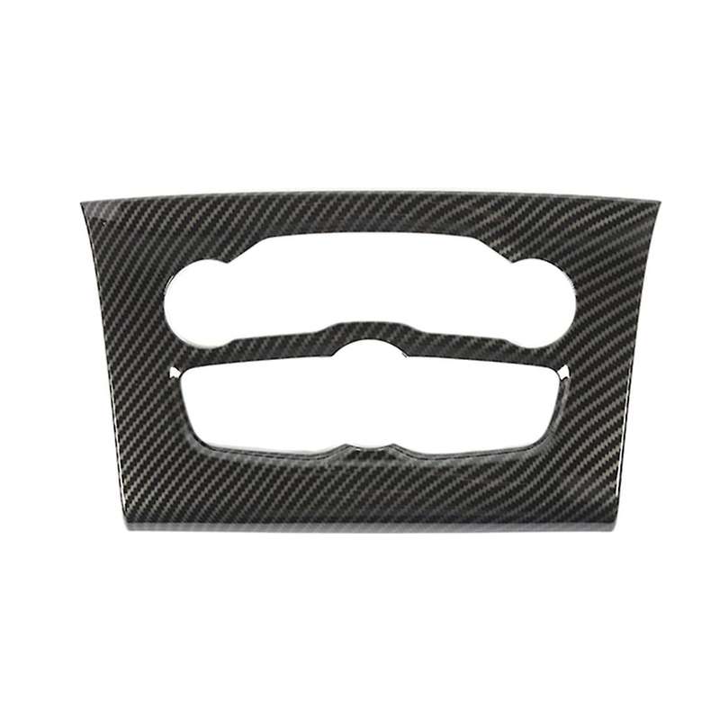 Central Control Air Conditioning A/C Panel Cover Tirm Accessories for 2015-2021 300/300C,ABS Carbon