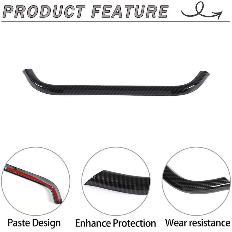 Central Control Air Conditioner Vent Frame Trim for R1T R1S 2022-2024 Accessories Carbon Fiber
