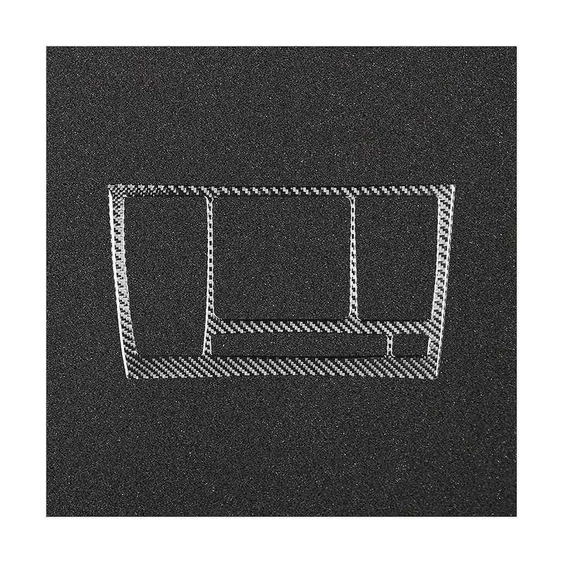 Central Control Cd Radio Switch Knob Panel Cover Trim Decorative Carbon Fiber for Xc90 2003-2014 Ac