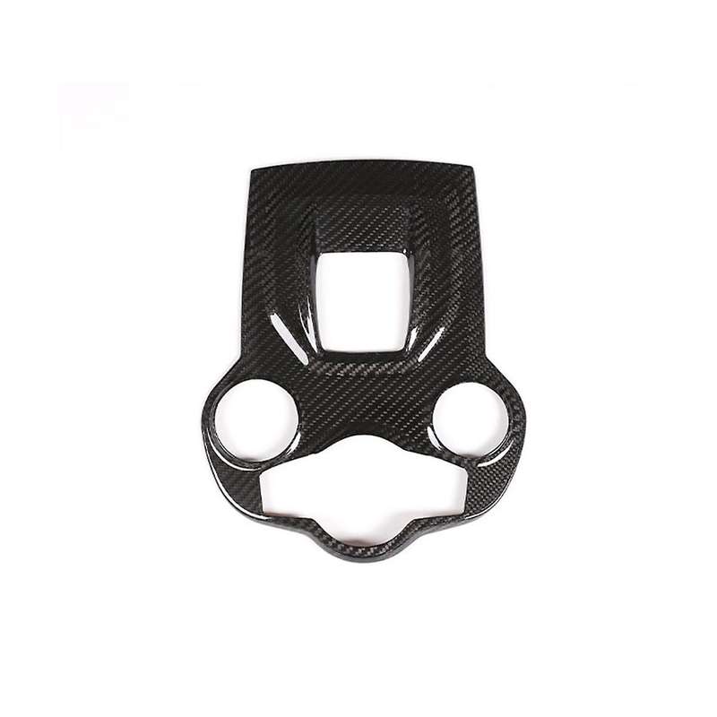 Central Control Gear Panel Cover Trim Decorate Dry Carbon Fiber for Stelvio 2017-2019 Accessories